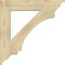 Ekena Millwork Imperial Traditional Rough Sawn Bracket, Douglas Fir, 6"W x 38"D x 38"H BKT06X38X38IMP01RDF - alternate 3